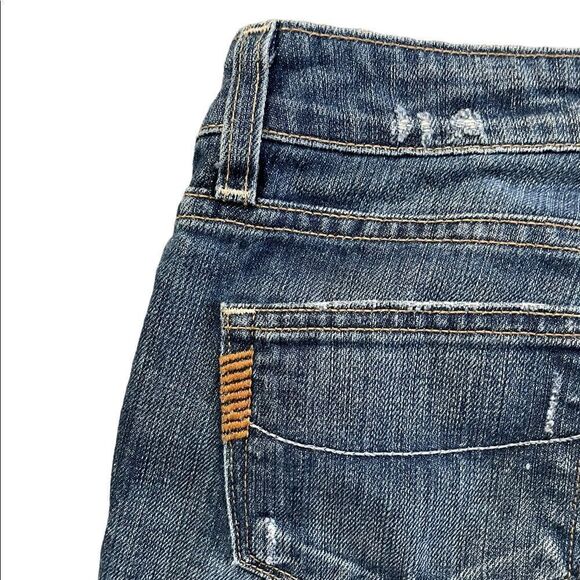 PAIGE Skyline Distressed Jeans Size 25 - Picture 9 of 9